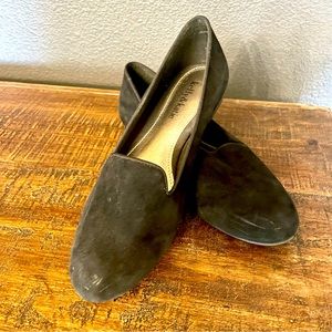 Kelly and Katie black suede flats size 8.5